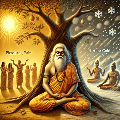 episode Serie Meditación:capítulo 6 de la Bhagavad Gītā: Abhyāsa (repetición) y vairāgya (objetividad) artwork