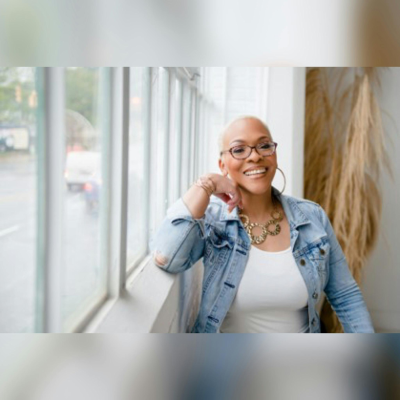 episode "DISTURB THE UNIVERSE" w/ DR. CHANTRISE HOLLIMAN | B. Lifted Up! Radio artwork