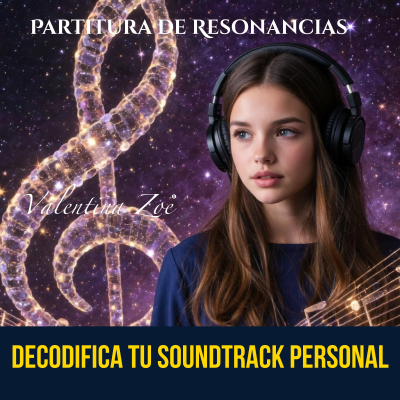 episode DECODIFICA TU SOUNDTRACK PERSONAL | LA CANCIÓN OFICIAL DE PARTITURA DE RESONANCIAS 🌌✨ | Valentina Zoe artwork