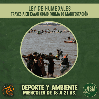 episode Ley de humedales: travesía en kayak como forma de manifestación - No Se Mancha 25/8 artwork