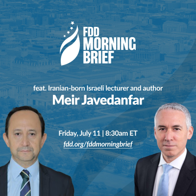 episode FDD Morning Brief | feat. Meir Javedanfar (Jul. 11) artwork