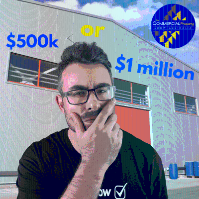 episode Should I Buy TWO $500k Commercial Properties or ONE $1 Million Property? artwork