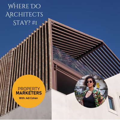 episode Where Do Architects Stay #1 - Tiny Homes, Nomad Travels, and Architecture Trends With Adi Cohen artwork