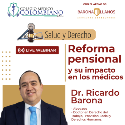 episode Salud y Derecho: Reforma pensional y su impacto en los médicos. artwork