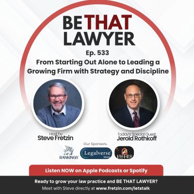 episode Jerold Rothkoff: From Starting Out Alone to Leading a Growing Firm with Strategy and Discipline artwork