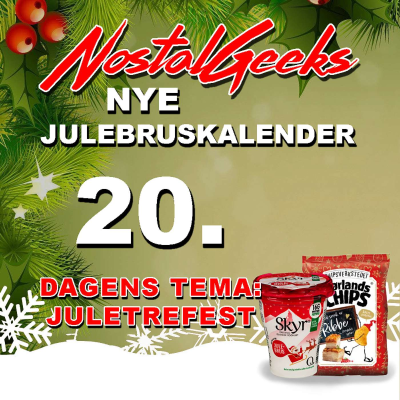 episode NostalGeeks Nye Julebruskalender - 20 - Skyr Rød julebrus artwork