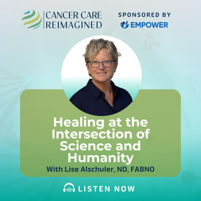 episode Healing at the Intersection of Science and Humanity with Dr. Lise Alschuler artwork