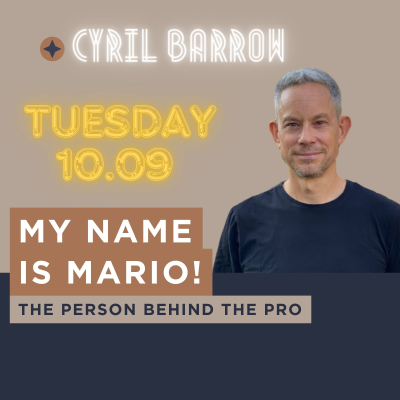 episode My Name is Mario! with Cyril Barrow talking Finland, past and future artwork