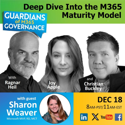 episode Deep Dive Into the Microsoft 365 Maturity Model artwork