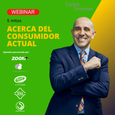 episode [WEBINAR] 5 mitos acerca del consumidor actual | T8 EP162 artwork