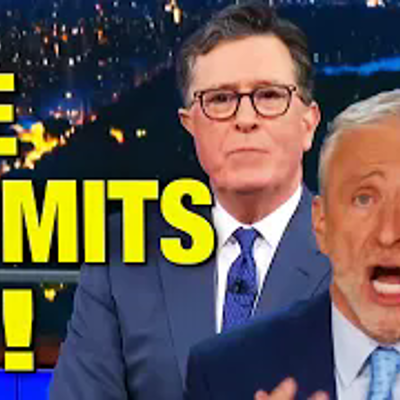 episode “CBS Was Right To Cancel Colbert!” – Jon Stewart artwork
