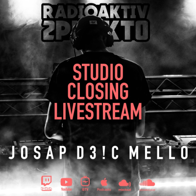 episode STUDIO CLOSING LIVESTREAM w/ JOSAP, D3!C, MELLO artwork