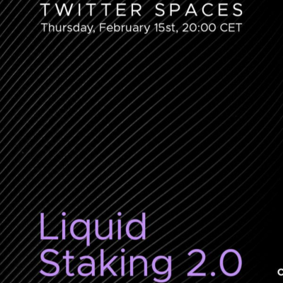 episode X Spaces - Liquid Staking 2.0 - The Dawn of the Liquid Staking Revolution artwork