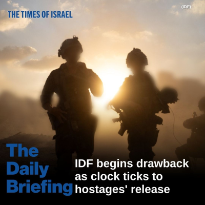 episode Day 735 - IDF begins drawback as clock ticks to hostages' release artwork