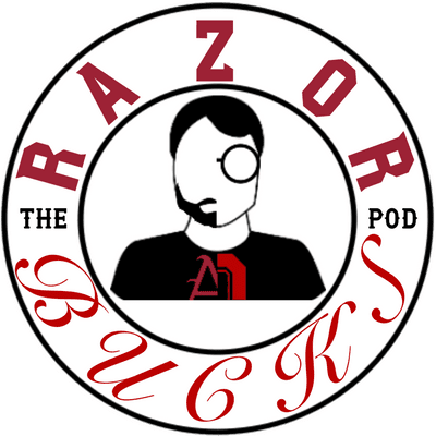 episode The RazorBucks Podcast Ep. 20 | NCAA Gymnast Katarina Derrick, Spring Games Recap, and Our Mount Rushmore of College Football Rivalries artwork
