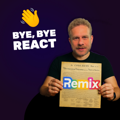 episode Remix is no longer a React framework artwork