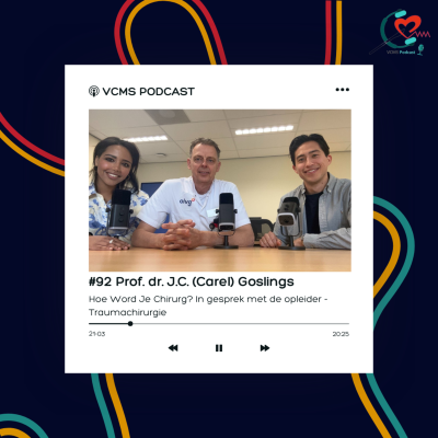 episode #92 Hoe Word Je Chirurg? In gesprek met de opleider - Prof. Dr. J.C. (Carel) Goslings artwork
