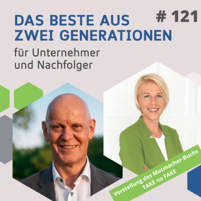 episode 121 - Vorstellung des Mutmacher-Buchs TAKE no FAKE artwork