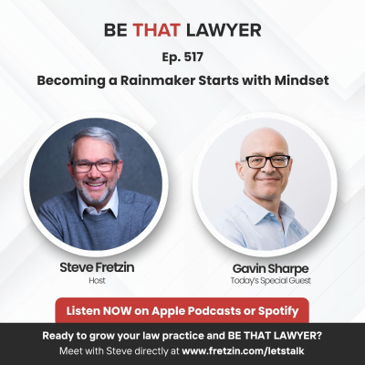 episode Gavin Sharpe: Becoming a Rainmaker Starts with Mindset artwork