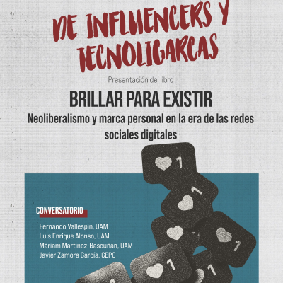 episode Presentación del libro Brillar para existir - Neoliberalismo y marca personal en la era de las redes sociales digitales artwork
