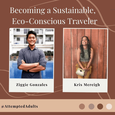 episode Becoming a More Sustainable & Eco-conscious Traveler artwork