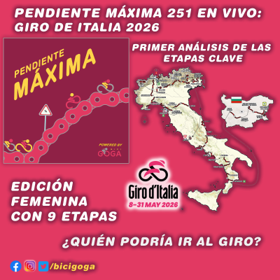 episode PENDIENTE MÁXIMA 251: Giro de Italia 2026 artwork