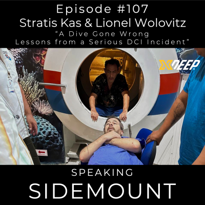 episode E107 Stratis Kas & Lionel Wolovitz - A Dive Gone Wrong: Lessons from a Serious DCI Incident artwork