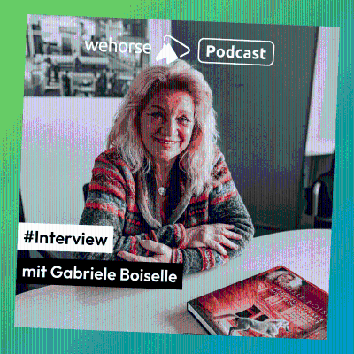 episode #Interview mit Gabriele Boiselle: Die Abenteuer der Pferdefotografin mit königlichen Pferden und einer Geiselnahme artwork