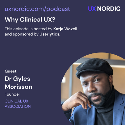 episode #6 Why Clinical UX? artwork