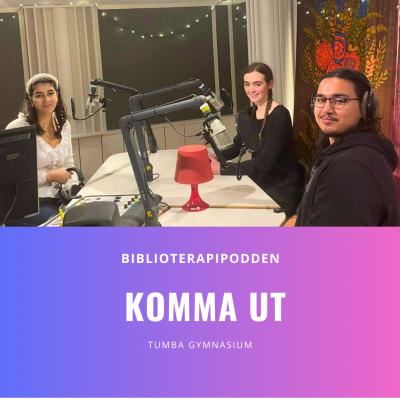 episode Episode 8: Biblioterapipodden: Komma ut. artwork