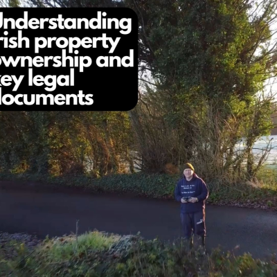 episode Undersanding the basics of Irish property ownership | Key legal documents EP#717 artwork