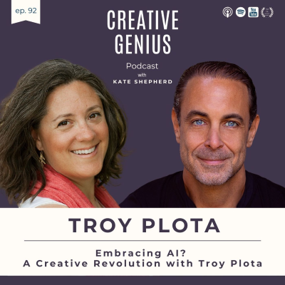 episode 92 - Embracing AI? A Creative Revolution with Troy Plota artwork