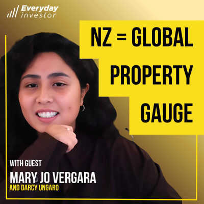 episode Mary Jo Vergara / How NZ Property Prices Lead The World. Ep 477 artwork