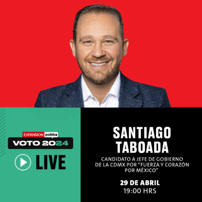 episode ENTREVISTA: SANTIAGO TABOADA, candidato de PRD PAN PRI, a la Jefatura de Gobierno artwork