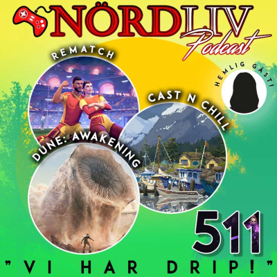 episode Avsnitt 511 – ”Vi har drip!" med hemlig gäst! artwork