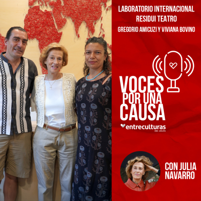 episode El poder transformador del teatro | Voces por una Causa con Julia Navarro artwork
