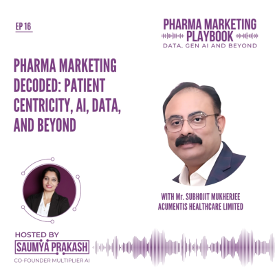 episode Pharma Marketing Decoded: Patient centricity, AI, Data, and Beyond artwork