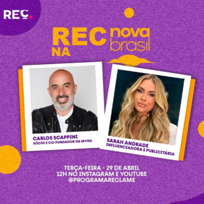 episode REC na Novabrasil - Sarah Andrade e Carlos Scappini artwork