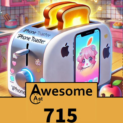 episode iPhone Toaster | AwesomeCast 715 artwork