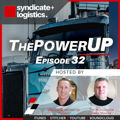 episode The Power Up | Episode 32: Trucking Industry News | Syndicate Logistics artwork