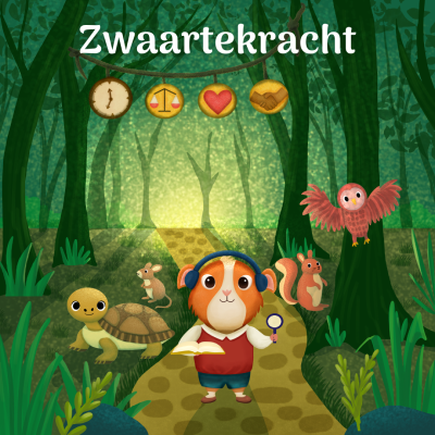 episode Charlie en het geheim van 'zwaartekracht' | Charlie de Cavia artwork