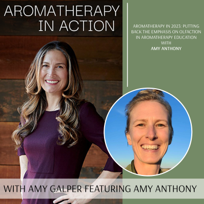episode Aromatherapy In 2023: Putting Back The Emphasis On Olfaction In Aromatherapy Education With Amy Anthony artwork