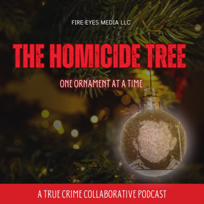 episode Introducing: THE HOMICIDE TREE // a collaborative true crime podcast artwork