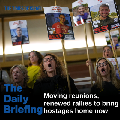 episode Day 740 - Moving reunions, renewed rallies to bring hostages home now artwork