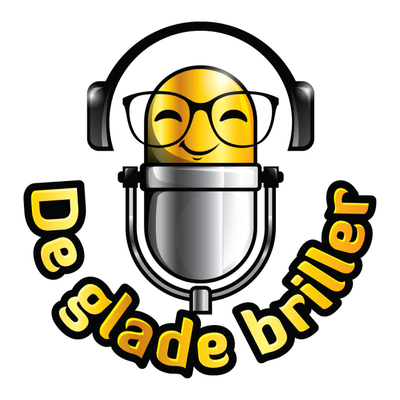 De glade briller