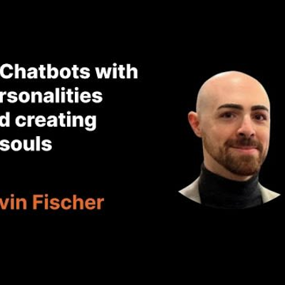 episode How AI Chatbots work and what it means for AI to have a soul with Kevin Fischer artwork