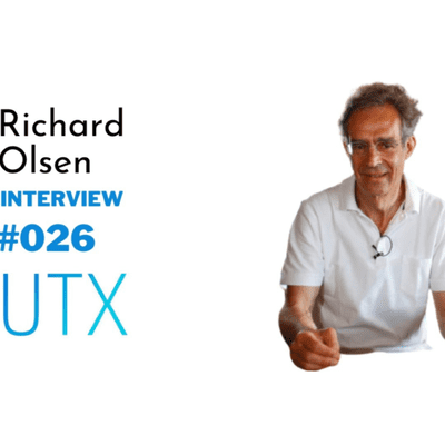 episode UTX #026 - Richard Olsen on Lykke, Finance, and Symbiosis artwork
