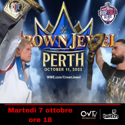 episode SideTalk Slam #324 - Pronostici per WWE Crown Jewel artwork