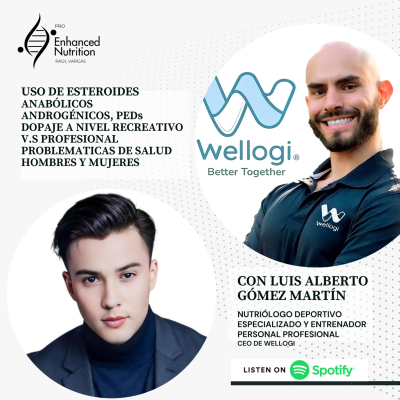 episode ¿Qué hay del uso de esteroides anabólicos anadrogénicos? Una charla con Luis Alberto Gómez Martín artwork