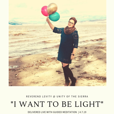 episode "I Want To Be Light" | Reverend Levity (live) artwork